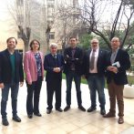 Los presidentes de Consejo General de Colegios Veterinarios de España, del Colegio de Veterinarios de Alicante, de CEVE y de AEVA se reúnen en Alicante para analizar cuestiones sectoriales